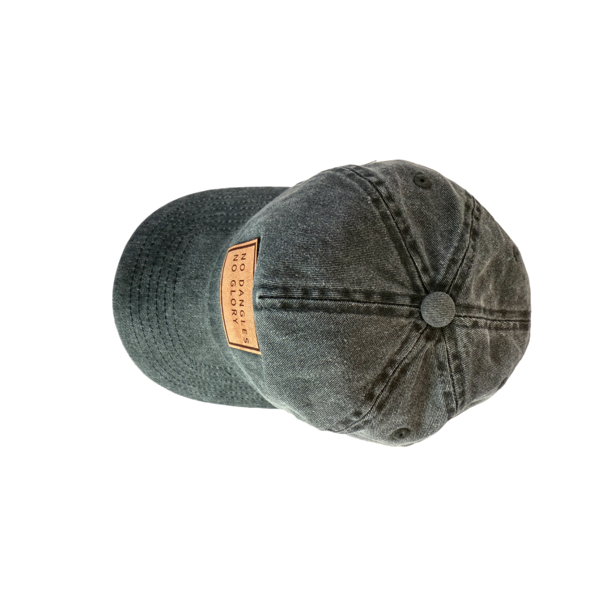 NO DANGLES NO GLORY – Vintage Denim Cap